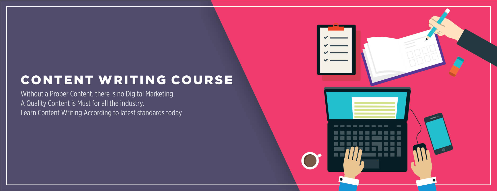 what is content writing course