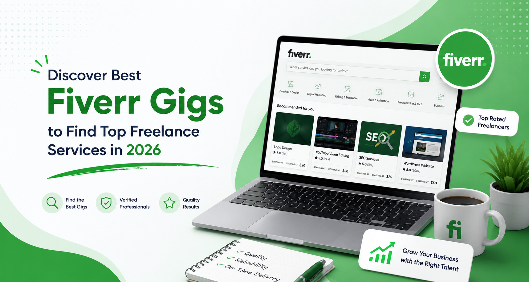 Discover Best Fiverr Gigs to Find Top Freelance Services in 2026