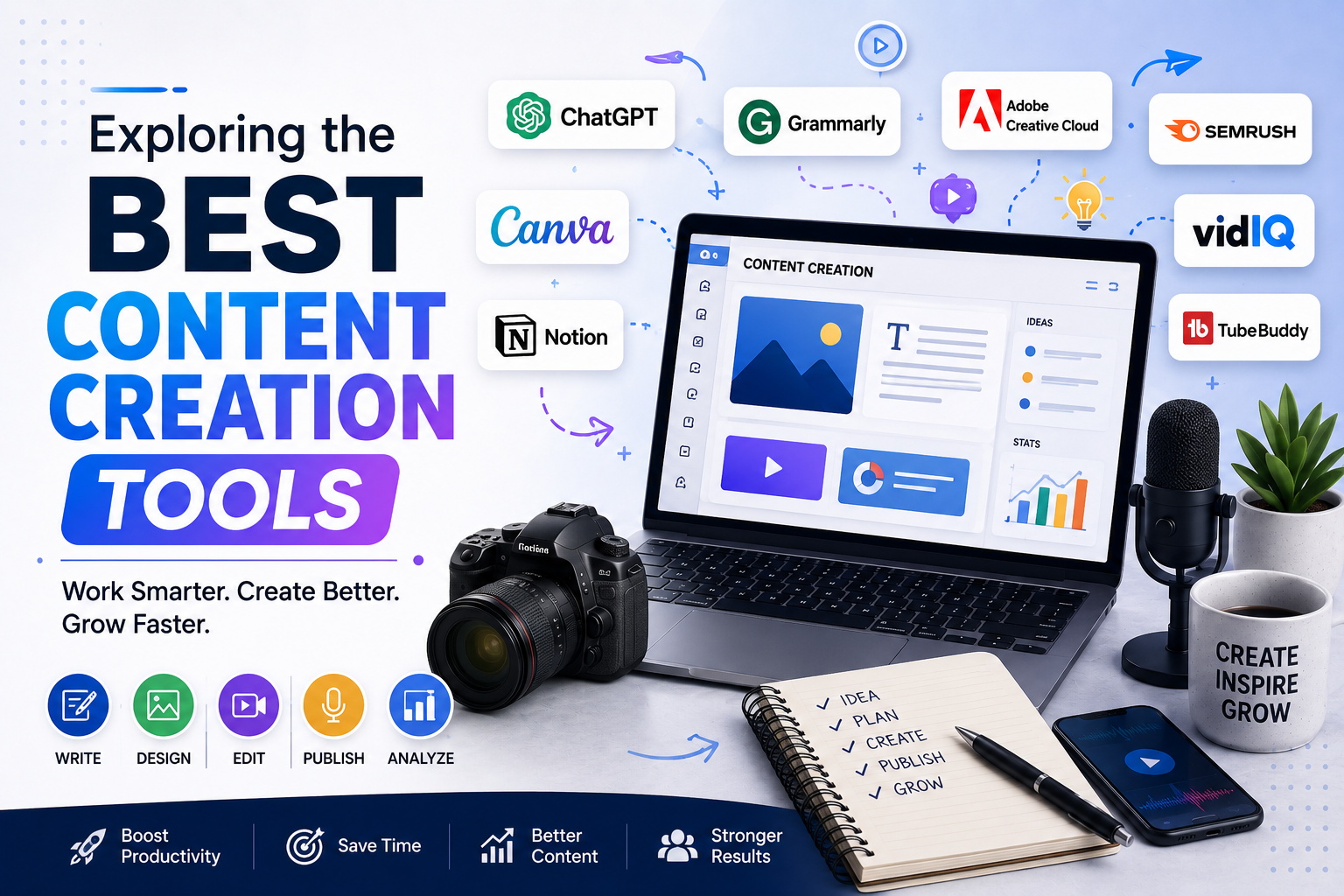 Exploring the Best Content Creation Tools 