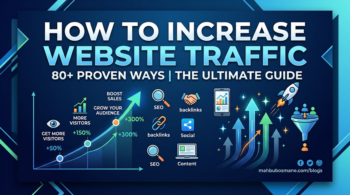 How to Increase Website Traffic 