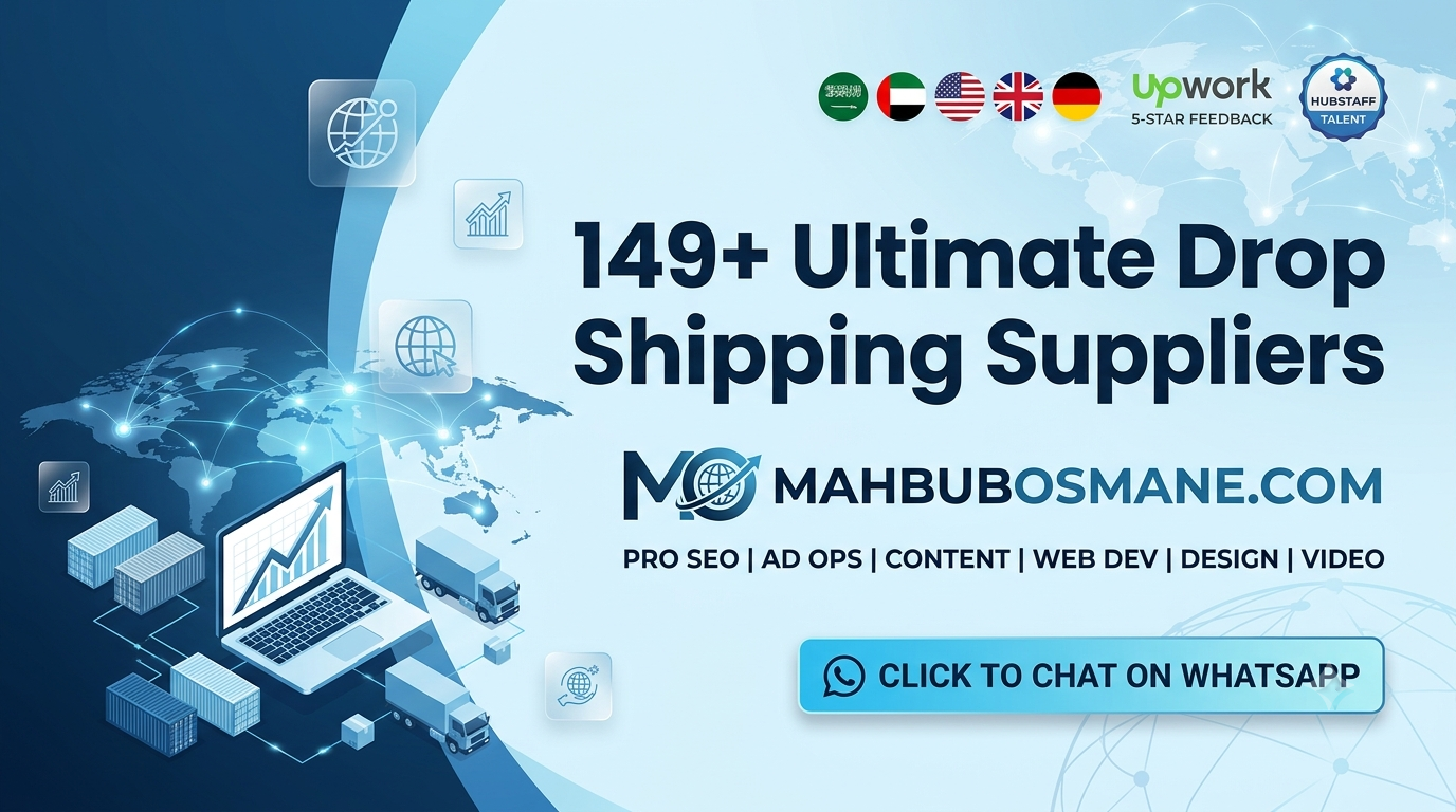 149+ Ultimate Drop Shipping Suppliers