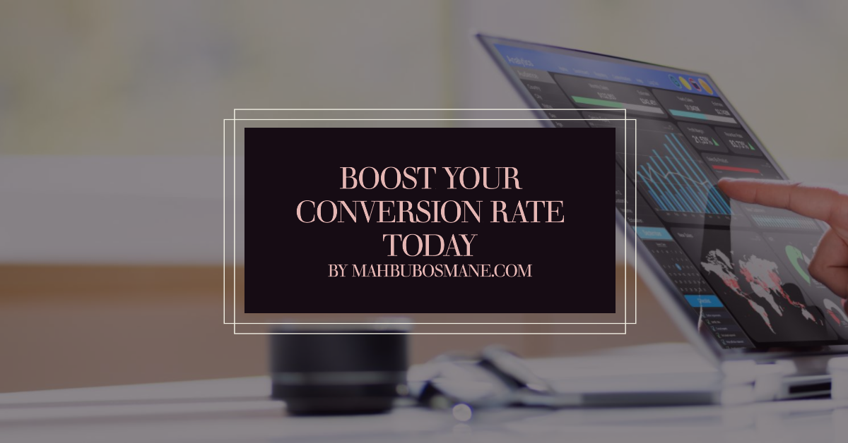 How to Increase Conversion Rate?