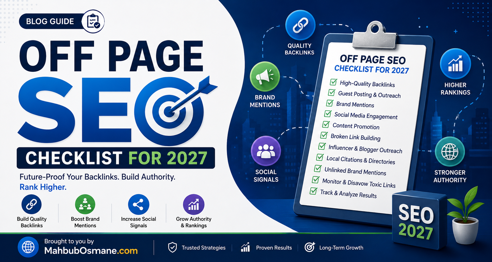 Off Page SEO Checklist For 2027