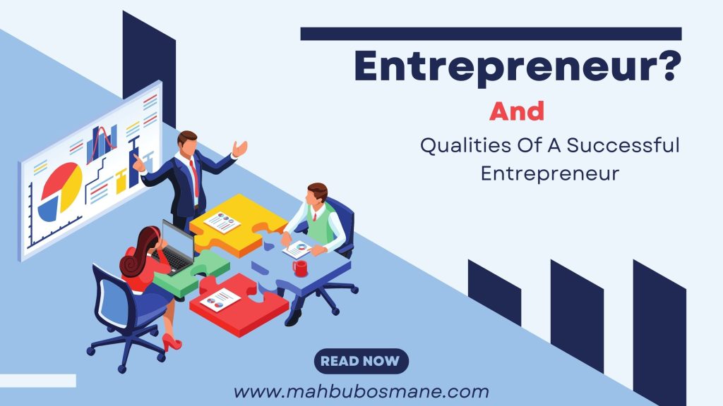 Qualities Of A Successful Entrepreneur