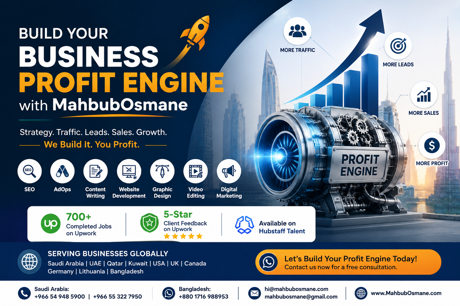 Build Your Business Profit Engine with MahbubOsmane